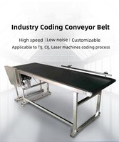 Einstellbare Geschwindigkeit Standard 1500mm Anpassbares Industrie-Förderband für Tintenstrahl-Laserkodierung