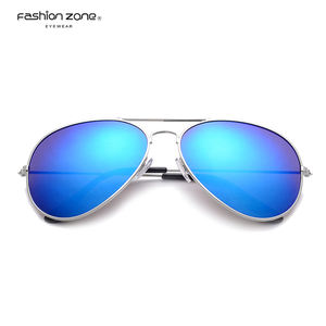 Magazzino personalizzato il proprio marchio occhiali da sole all'ingrosso degli uomini delle donne pilota occhiali da sole vintage occhiali da sole retrò in metallo occhiali da sole shades - Product Image 2