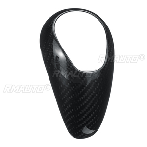 Carbon Fiber Interior <b>Gear</b> Shift <b>Knob</b> Head Cover Trim for BMW M2 F87 M3 F80 M4 F82 F83 M5 F10 F85 X5M F86 X6M F12 F13 - Product Image 3