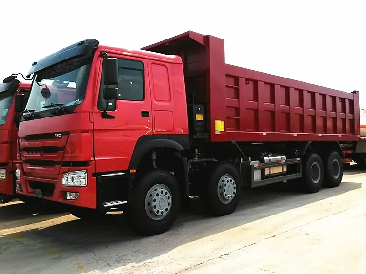 تصنيع العلامة التجارية الجديدة هوو سينوتروك 8*4 Euro2 40 طن شاحنة بضائع