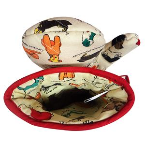 Gants de cuisine et protège-plat en coton résistants à la chaleur avec logo personnalisé pour barbecue et four - Product Image 4