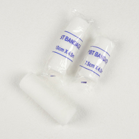 Bandage élastique en polyester respirant auto-adhésif stérile pour pansement médical et soutien des plaies, blanc Jiaxin