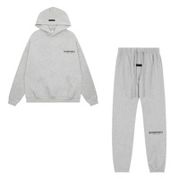 Sweat-shirt à capuche doublé polaire pour homme, style américain, marque tendance, coupe ample, veste sweat-shirt pour couple