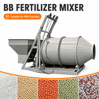 Mélangeur d'engrais granulaire BB, machine de mélange d'engrais pour la formulation d'engrais sur mesure