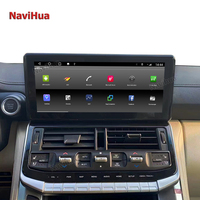 Autoradio Android Navihua 12,3 pouces avec fonction DSP, bande FM, navigation GPS, compatible Carplay, Toyota Land Cruiser LC300