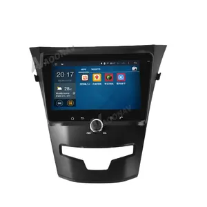 2 Din Android Stereo Auto Radio Dvd-speler Voor Ssangyong Korando C1320 Actyon 2013 + Auto Autoradio Auto Audio Gps navigatie