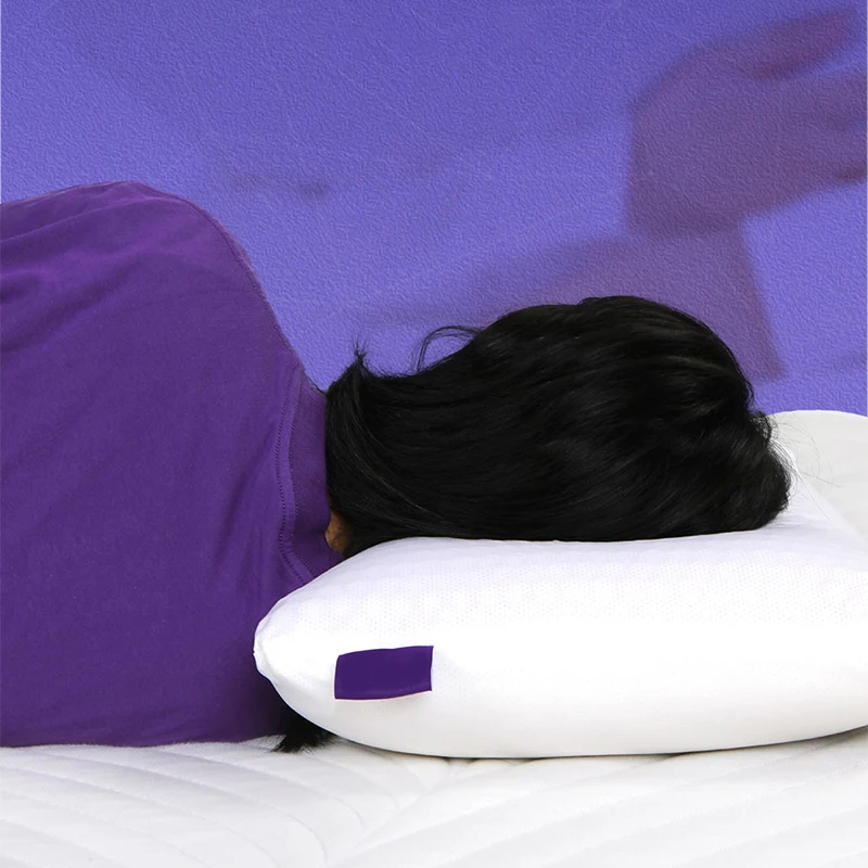 Function pillow OEM New Material TPE with memory foam comfortable neck pillow latex memory foam no pressure TPE Bed pillow