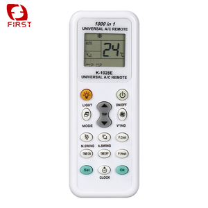 Telecomando Universale per <span class=keywords><strong>Condizionatore</strong></span> d'Aria a Infrarossi di Qualità Marca Firstrich Personalizzato K-1028E in Materiale ABS con Codice Fisso e Timer Automatico - Product Image 1