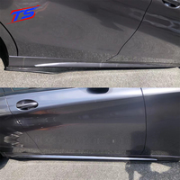 Jupes latérales en fibre de carbone style SY pour Mercedes-Benz Classe C W205