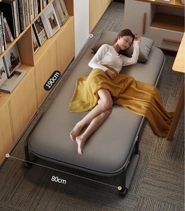 Canapé-<span class=keywords><strong>lit</strong></span> <span class=keywords><strong>pliable</strong></span> pour une <span class=keywords><strong>personne</strong></span>, petit appartement, double usage, simple, multifonctionnel, canapé de salon paresseux, balcon - Product Image 6