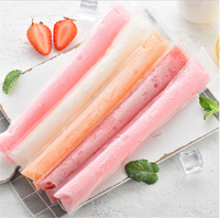 Sacs en plastique jetables pour moules à glaces DIY, emballage pour sucettes glacées