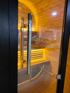 Cabina de <span class=keywords><strong>Sauna</strong></span> Profesional Personalizada, Cuadrada, de Cedro y Abeto, para <span class=keywords><strong>Spa</strong></span> en Casa, con Vapor, Infrarrojos, Seca, para Exteriores, con Ducha - Product Image 4