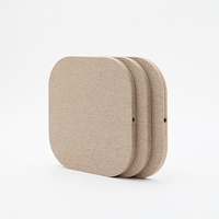 Ofisolution Séparateur d'espace acoustique moderne décoratif absorbant le son en PET