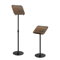 Support de lecture au sol en métal et MDF réglable en hauteur, support de livre relevable, grande étagère de bureau, support de dessin, support pour tablette PC