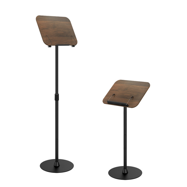 Height Adjustable Metal MDF Floor Reading Stand Liftable Book Stand Holder Large Desktop Bookshelf Drawing Stand Tablet PC Stand
