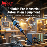 Connecteur industriel hybride mâle/femelle M12 à 5 broches, étanche, 7A+2A 125V+60V, à verrouillage par poussée, IP67, prise circulaire pour BMS