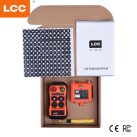 Remote Kontrol Crane Nirkabel Industri LCC Q200 2-Tombol Kecepatan Tunggal Tahan Air IP65 untuk Hoist & Winch