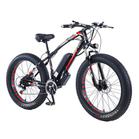 EQ sepeda jalan 26 inci 21 kecepatan, sepeda listrik bahan Aloi aluminium 36V 350W10AH