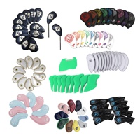 Cubiertas de cabeza de palo de golf Fundas protectoras de putter Cubiertas de sombrero unisex Nylon Resistente a los arañazos Resistente al desgaste Fábrica