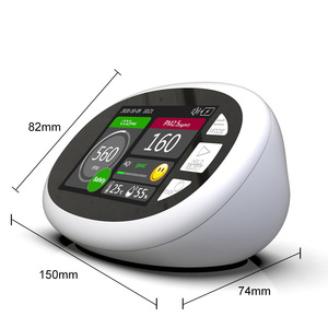 Medidor Digital de CO2 Multifunción, Aplicación Tuya Wifi, Analizador de Calidad del Aire 9 en 1, Detector de Polvo y Humedad para PM2.5, PM1.0, PM10 - Product Image 5