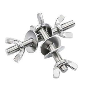 304 Stainless Steel Wing Screws M3 M4 M5 M6 M8 M10 M12 For Wood Furniture Fasteners Class 8.8 Grade B Industrial Design - Product Image 1