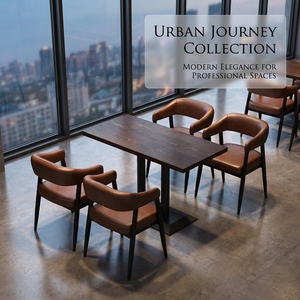 Ensemble <span class=keywords><strong>de</strong></span> <span class=keywords><strong>table</strong></span> basse et <span class=keywords><strong>de</strong></span> <span class=keywords><strong>table</strong></span> à manger en bois <span class=keywords><strong>de</strong></span> style moderne, fabrication directe d'usine, robuste et durable, ensemble <span class=keywords><strong>de</strong></span> 4 pièces pour salon, meubles <span class=keywords><strong>de</strong></span> maison, villas - Product Image 1