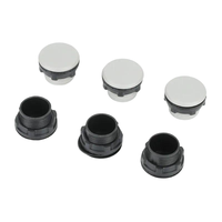Interrupteur à bouton-poussoir LAY37 22mm étanche avec capuchon de protection en plastique pour panneau RUNDE