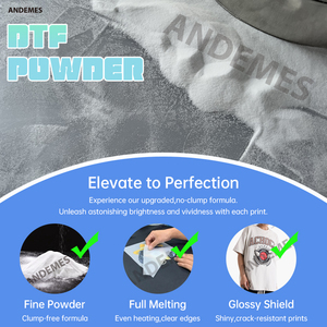 1KG Branco TPU DTF Pó para DTG Impressão Hot Adhesive Heat Soft DTF Hot Melt Transfer <span class=keywords><strong>Powder</strong></span> - Product Image 3