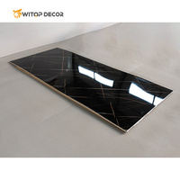 Panneau Marbre UV PVC Haute Brillance Revêtu UV pour Décoration Intérieure