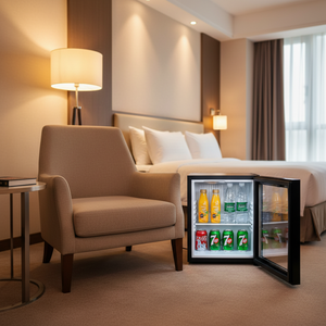 Mini-réfrigérateur écologique Honeyson et fournitures hôtelières certifiées CE, design professionnel pour chambre d'hôtel, liste de vente à prix réduit en provenance de Chine - Product Image 2