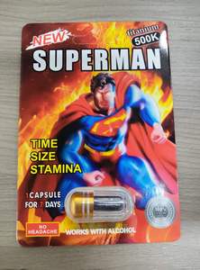 Best Effective Superman Capsule Energy Power Capsule for Man Men Male Enhancement Improve Time Size Stamina Delay - Product Image 4
