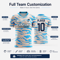 Maillots de football jacquard personnalisés, kits professionnels légers d'élite avec sublimation intégrale pour clubs et académies compétitifs