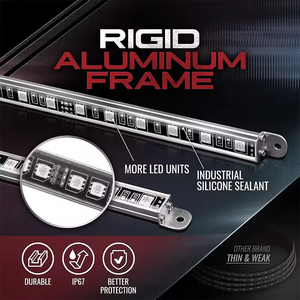 Nhôm <span class=keywords><strong>LED</strong></span> underglow Kit cho xe bên ngoài Neon giọng underglow đèn cứng nhắc không thấm nước dải đèn nhiều màu RGB thanh ánh sáng - Product Image 2