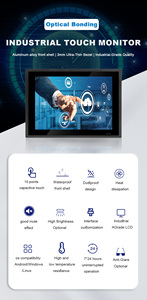 Écran LCD industriel IPS haute luminosité <span class=keywords><strong>10</strong></span>,4 <span class=keywords><strong>pouces</strong></span> 1000 nits avec écran tactile capacitif et technologie Optical Bonding pour casier intelligent extérieur - Product Image 3