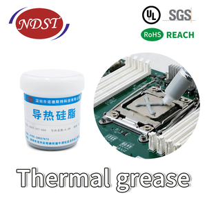 Grasa Térmica de Silicona Gris NDST Resistente a Altas Temperaturas para Equipos de Comunicación, Uso a Largo Plazo, en Barril/Lata/Tubo/Jeringa - Product Image 1