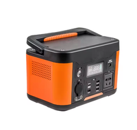 600W centrale électrique portable haute puissance sortie USB voiture extérieure solaire à onde sinusoïdale pure portable et facile à utiliser avec lumière LED