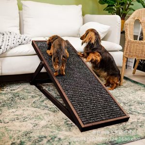 Rampa de madera plegable para perros, escalera para mascotas para sofá, coche, uso interior y exterior - Product Image 4