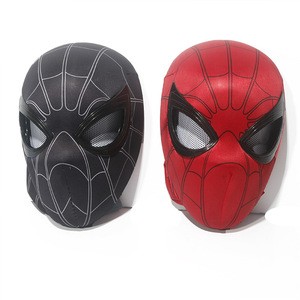 Masque de super-héros à yeux mobiles, masque intégral avec ajustement de la taille des yeux, masque de cosplay pour enfants/adultes, masque <span class=keywords><strong>Spiderman</strong></span> - Product Image 5