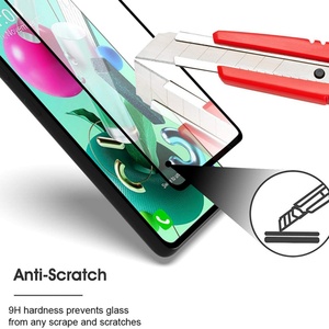 Protecteur d'écran pour LG K92 5G, Film de protection HD, couverture complète, résistant aux rayures, verre trempé pour LG K92 - Product Image 4