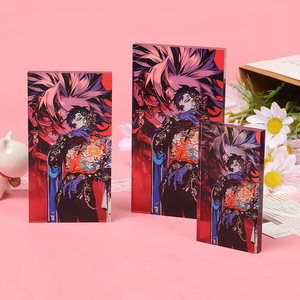 Phim hoạt hình phim hoạt hình vuông mờ rõ ràng Acrylic khối tùy chỉnh UV in Laser khắc QuickSand trong suốt Acrylic gạch <span class=keywords><strong>Standee</strong></span> - Product Image 4