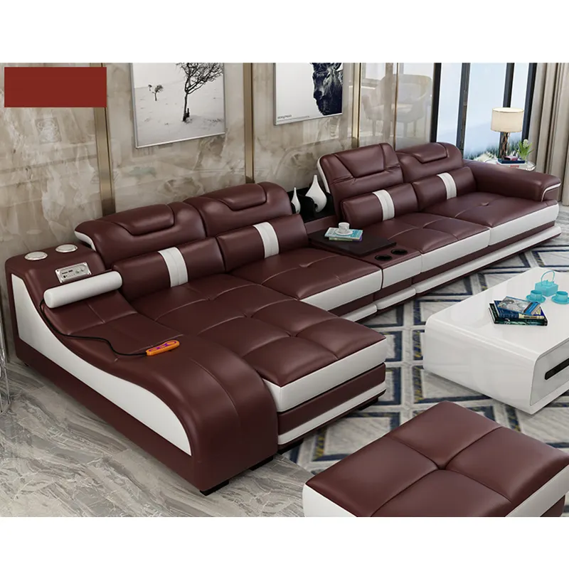 Ghế Sofa Sang Trọng Hình Chữ L Bộ Sofa Hiện Đại Thiết Kế Nội Thất Phòng Khách