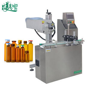 Équipement de marquage laser UV automatique pour bouteilles - Impression sécurisée de codes QR et de dates pour la traçabilité des produits - Product Image 2
