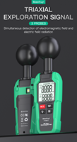 Mastfuyi FY8812 Detektor Radiasi Elektromagnetik Presisi Tinggi Penguji Medan EMF Meter