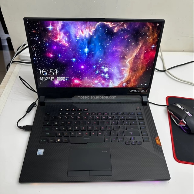 For AS US ROG Strix Scar 3 I7-9750H RTX 2060 (6G) 16G 512G 15.6'' Used Gaming Laptop Cheap Price for Student Computer Business