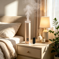 Diffuseur d'arômes de bureau sans eau en aluminium de qualité supérieure, capacité de 120 ml, brumisateur silencieux