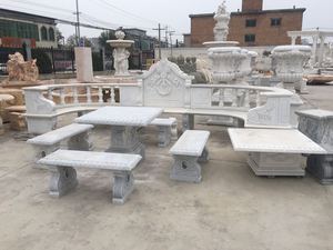 Bàn ăn bằng đá cẩm thạch tròn đặt với cà phê để sử dụng khách sạn - Product Image 6