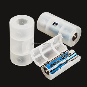 AA <span class=keywords><strong>C</strong></span> boyutu hücre pil adaptörü tutucu dönüştürü<span class=keywords><strong>c</strong></span>ü durumlarda kutusu - Product Image 6