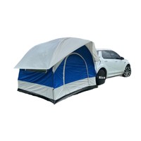 Tente de camping SUV imperméable quatre saisons à double couche pour l'extérieur avec housse de coffre double étage pour voiture
