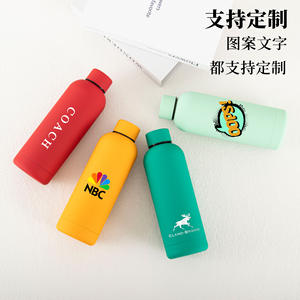 ขวดน้ำเก็บอุณหภูมิแบบอเมริกัน ข้ามพรมแดน ผลิตจากสแตนเลส 304 สำหรับเล่นกีฬา ใช้กลางแจ้งในรถยนต์ รูปทรงกลม ความจุ 500 มล. - Product Image 2