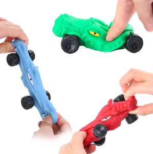 नवीनता खिलौने 2024 ओम स्क्विशी खिंचाव खिलौना कार राक्षस डायनासोर जादू रेत तनाव बच्चों के लिए - Product Image 2